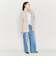 ＜ASTRAET＞5G アゼ ジップ ハイネックカーディガン