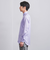 イージーケア ライラック ブロード タブカラーシャツ -抗菌防臭-
