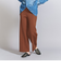 ストレート ニットパンツ -ウォッシャブル-