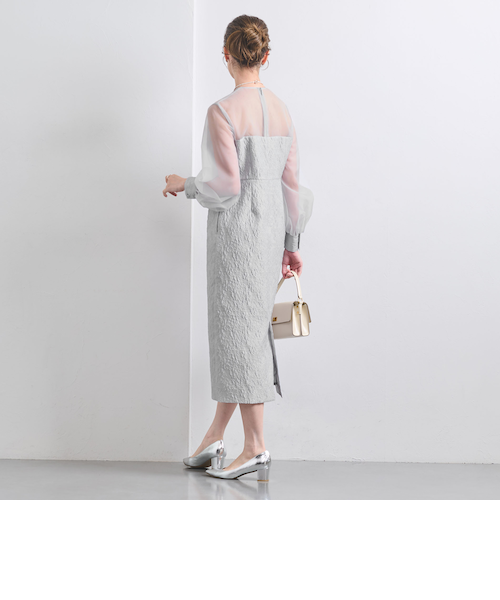 ツートーン ジャガード ワンピース｜ユナイテッドアローズ