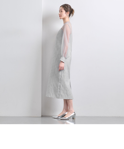 ツートーン ジャガード ワンピース｜ユナイテッドアローズ