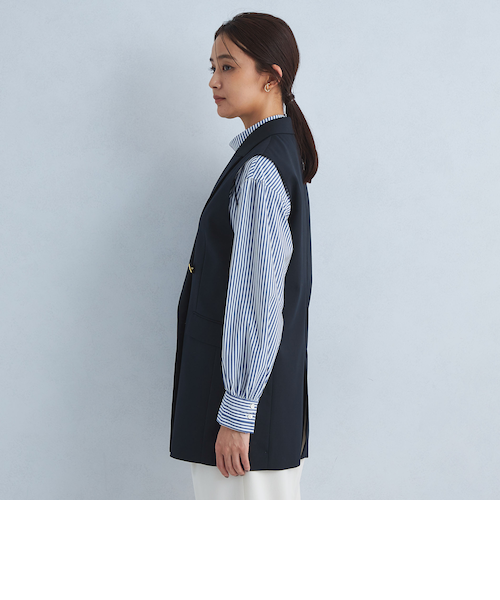 Greed グリード テーラード ジレ ―ウォッシャブル・防シワ― Greed グリード テーラード ジレ -ウォッシャブル・防シワ