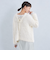 メッシュ リボン プルオーバー ニット