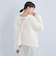 メッシュ リボン プルオーバー ニット