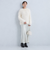 メッシュ リボン プルオーバー ニット