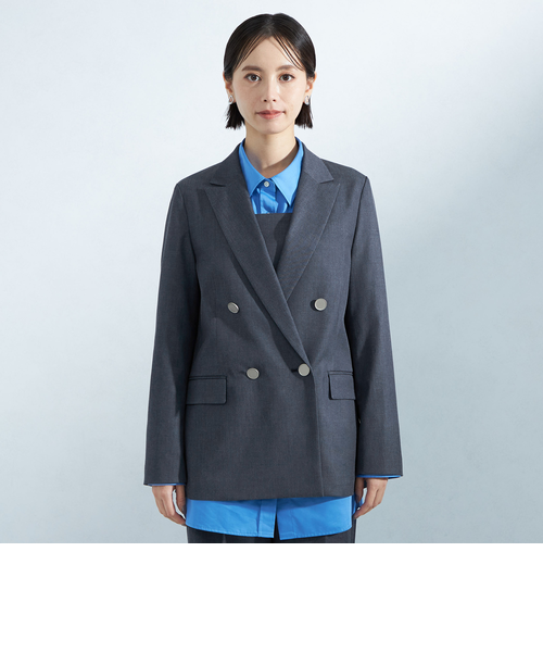 size SHORTあり］Greed グリード シャンブレー ダブル ジャケット