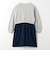＜Pluckys＞TJ フロッキープリント ドッキングワンピース  / キッズ  100cm-130cm