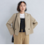 ツイル クロップド ジャケット -マシンウォッシャブル・防シワ-