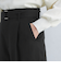 ダブルクロス ベルト パンツ