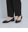 ダブルクロス ベルト パンツ