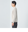 クリアコットン テンジク モックネック ニット