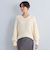 フリンジ ニット プルオーバー ―ウォッシャブル―