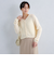 フリンジ 2WAY ニット カーディガン ―ウォッシャブル―