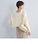 フリンジ 2WAY ニット カーディガン ―ウォッシャブル―