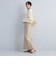 フリンジ 2WAY ニット カーディガン ―ウォッシャブル―
