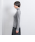 リブ タートルネック ニット