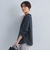 タックフリル Vネック ブラウス