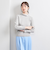 オーガンジー ラッフルフリル 4WAY ニット