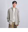 カリビアーナミルズ ブラッシュド レギュラーカラーシャツ