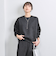 ラメ クルーネック スウェット ニット BLACK