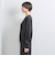 ラメ クルーネック スウェット ニット BLACK