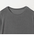 シャイニーリブ クルーネックTシャツ＜A DAY IN THE LIFE＞