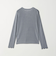シャイニーリブ クルーネックTシャツ＜A DAY IN THE LIFE＞