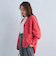 アルパカシャギー Vネックカーディガン