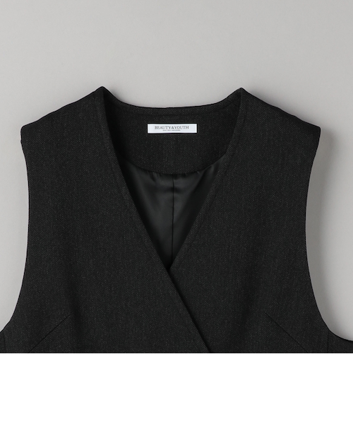 B&Y UNITED ARROWSヘリンボーン ジャンパースカート＆ジレ2WAY 1600024Y0066_m1_a024.jpg