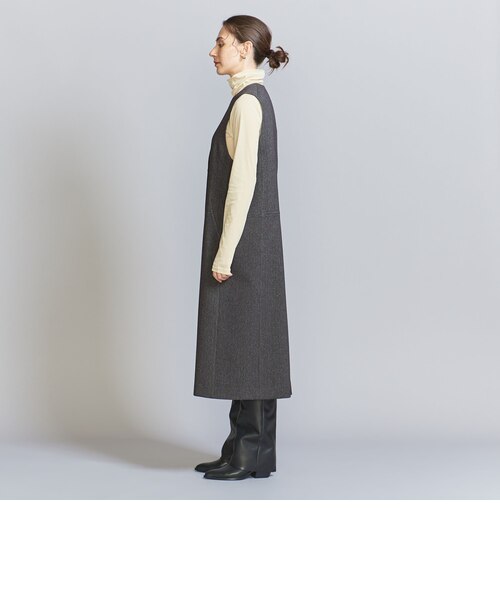 ヘリンボーン ジャンパースカート＆ジレ -2WAY-｜ユナイテッドアローズ