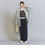 レイヤード タックワイドパンツ