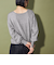 ＜CITEN＞Vクルー2WAY ルーズニット