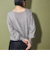 ＜CITEN＞Vクルー2WAY ルーズニット