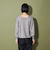 ＜CITEN＞Vクルー2WAY ルーズニット