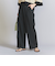 バックゴム ストレート パンツ
