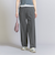 バックゴム ストレート パンツ