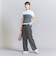 バックゴム ストレート パンツ