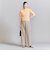 バックゴム ストレート パンツ