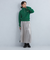 ロゴ ハーフジップ スウェット プルオーバー