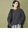 ＜CITEN＞スウエットライクプルオーバーニット