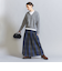 フォックスカシミヤブレンド  Vネックニットプルオーバー