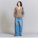 フォックスカシミヤブレンド  Vネックニットプルオーバー