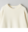 ウールカシミヤ アクアラグランクルーネックニット