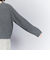 ウールカシミヤ アクアラグランクルーネックニット