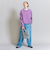 ウールカシミヤ アクアラグランクルーネックニット