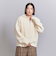 ウール ハーフジップ フーディ