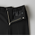 裏起毛バックゴム ストレートパンツ-ウォッシャブル-