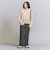 裏起毛バックゴム ストレートパンツ-ウォッシャブル-
