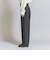 裏起毛バックゴム ストレートパンツ-ウォッシャブル-