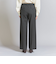 裏起毛バックゴム ストレートパンツ-ウォッシャブル-